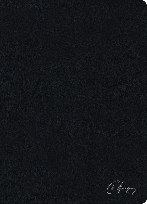 RVR 1960 Biblia de estudio Spurgeon, negro piel genuina: Reina-Valera 1960, negro piel genuine / Reina-Valera 1960, Black Genuine Leather