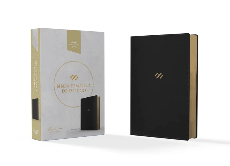 RVR 1960 Biblia Temática de Estudio, Negro Símil Piel: RVR 1960 Biblia temática de estudio, negro símil piel/ Thematic Study Bible black Imitation ... ... símil piel/ Black, Imitation Leather