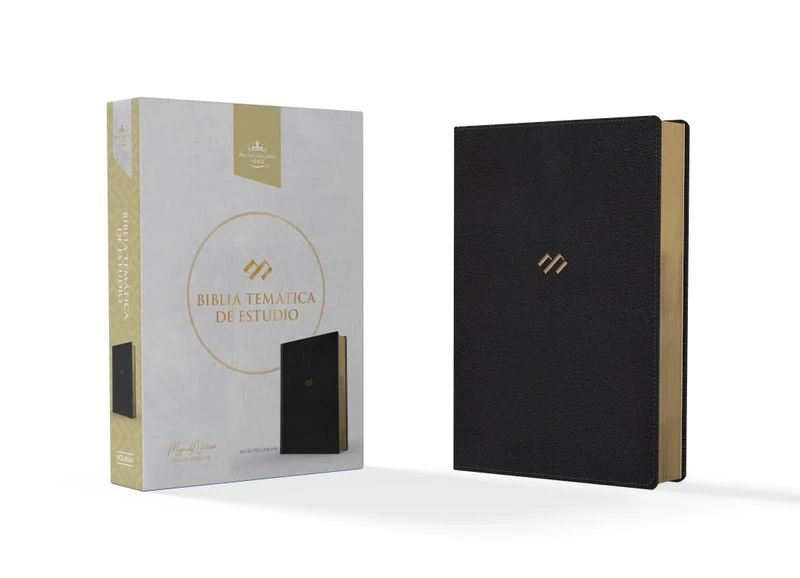RVR 1960 Biblia temática de estudio, negro piel genuina: RVR 1960 Biblia temática de estudio, negro piel genuina/ Thematic Study Bible black genuine ... Thematic Study Bible black genuine leather