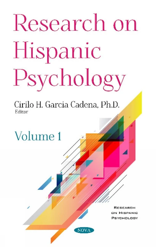 Research on Hispanic Psychology. Volume 1 (Research on Hispanic Psychology)
