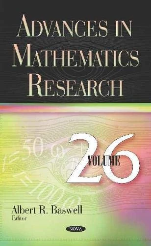 Advances in Mathematics Research: Volume 26 - Image 1