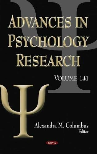 Advances in Psychology Research: Volume 141 (Advances in Psychology Research)