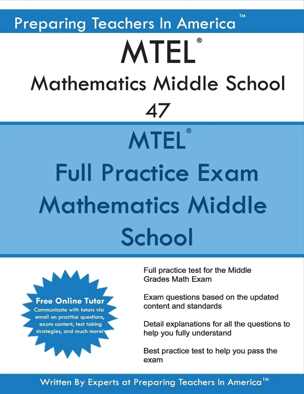 MTEL Mathematics Middle School 47: MTEL 47 Math Exam - Free Online Tutor