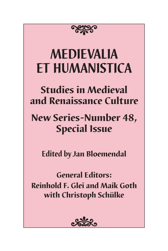 Medievalia et Humanistica, No. 48: Studies in Medieval and Renaissance Culture: New Series (Medievalia et Humanistica Series)