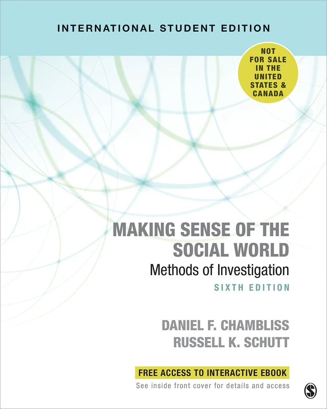 Sage Making Sense of the Social World - 6th Edition Textbook