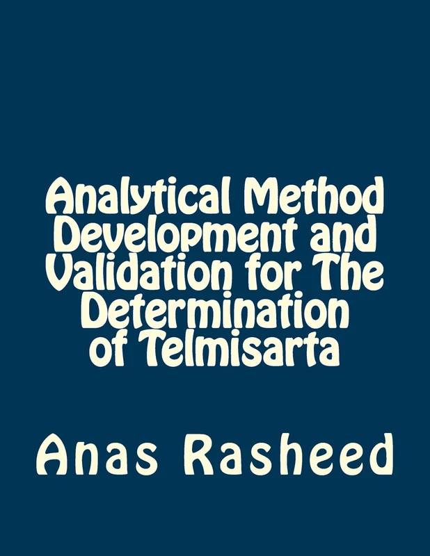 Analytical Method Development and Validation for The Determination of Telmisarta