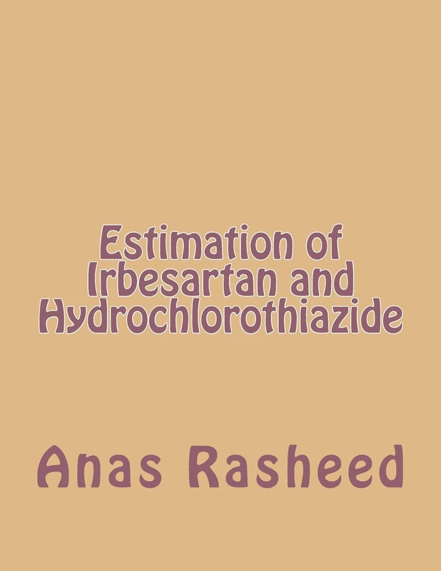 Estimation of Irbesartan and Hydrochlorothiazide - Image 1