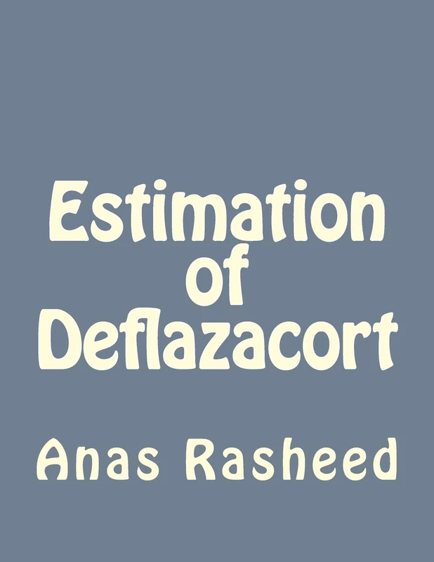 Estimation of Deflazacort