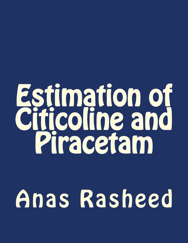 Estimation of Citicoline and Piracetam - Image 1