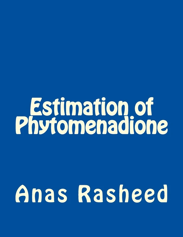 Estimation of Phytomenadione - Image 1