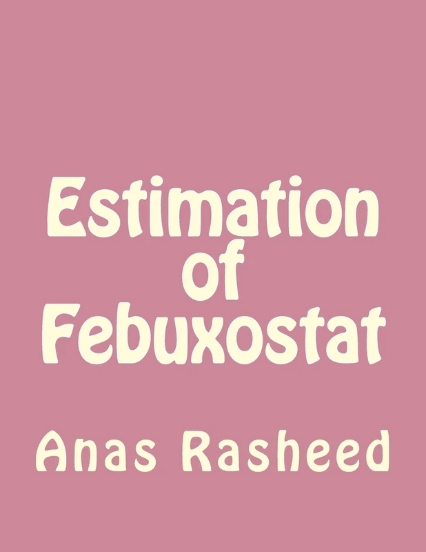 Estimation of Febuxostat - Image 1