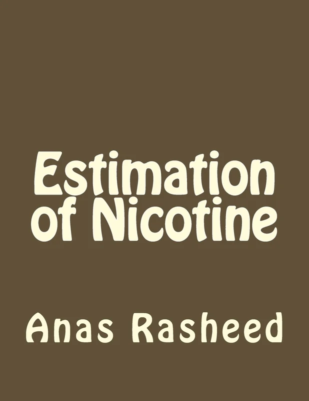 Estimation of Nicotine