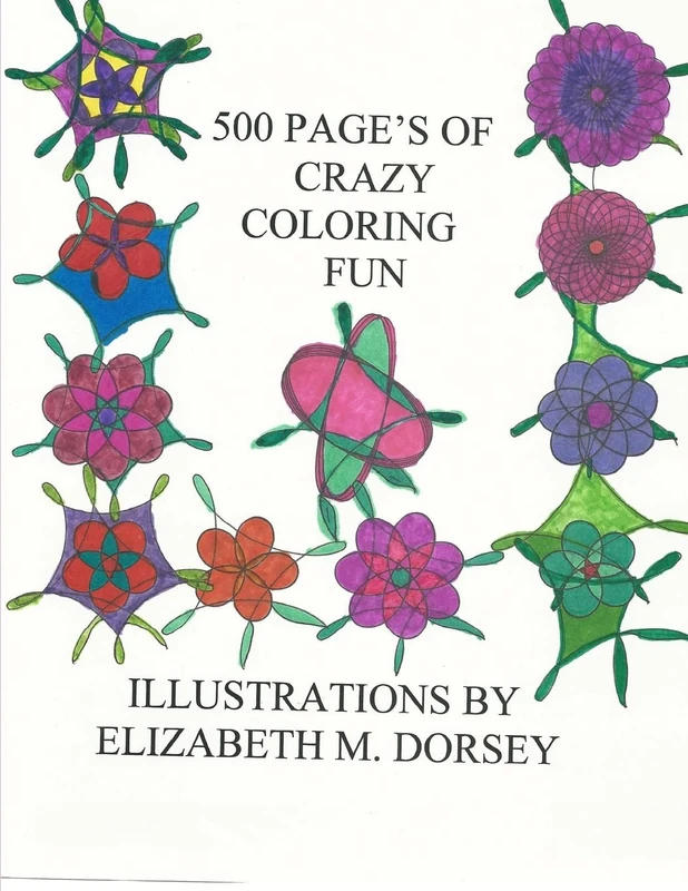 500 Pages of Crazy Coloring Fun