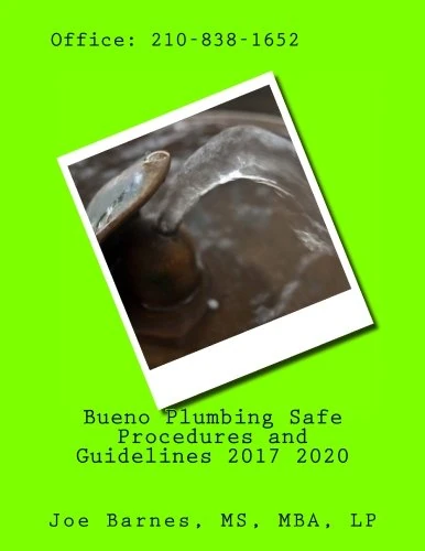 Bueno Plumbing Safe Procedures and Guidelines 2017 2020 - Image 1