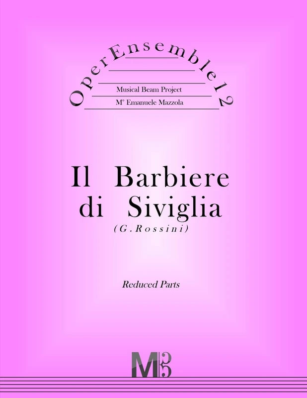 OperEnsemble12, Il Barbiere di Siviglia (G.Rossini): Reduced Parts