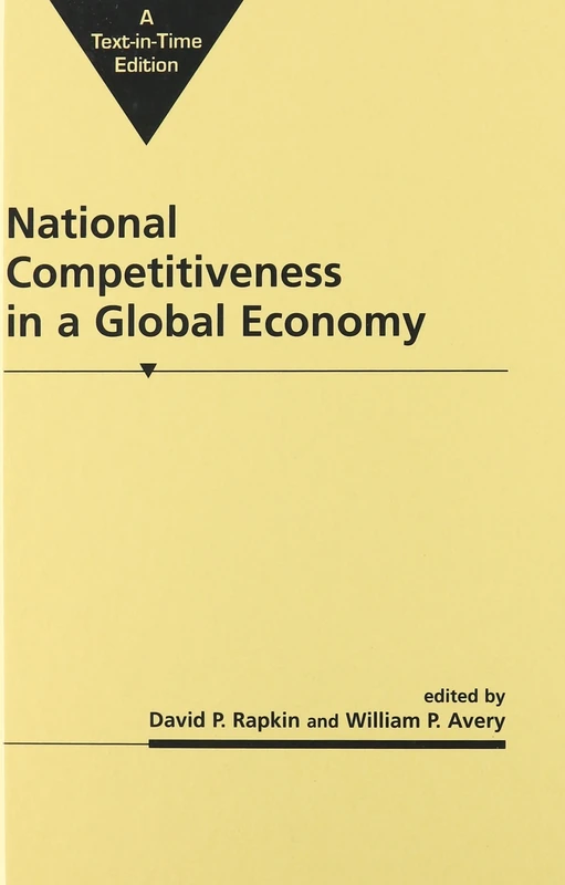 National Competitiveness in a Global Economy: 8 (INTERNATIONAL POLITICAL ECONOMY YEARBOOK) - Image 1