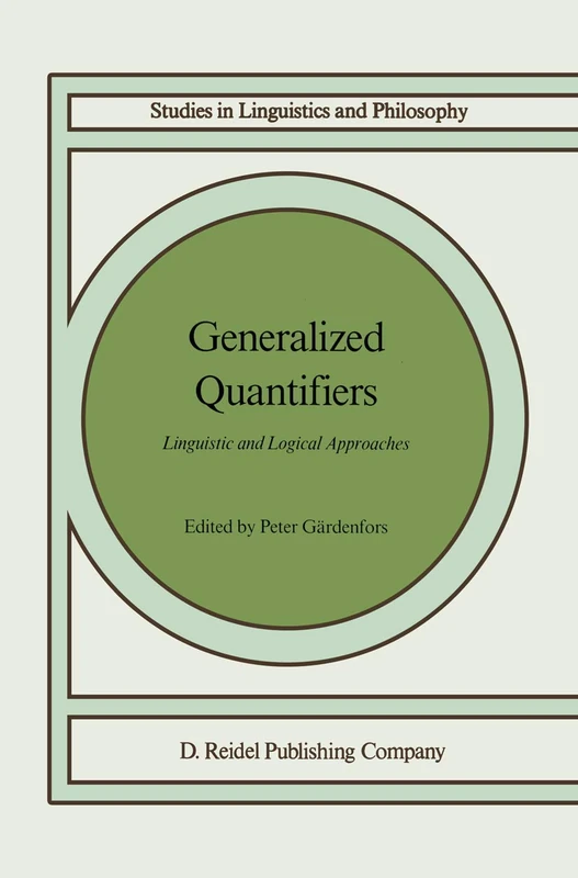 Generalized Quantifiers: Linguistic and Logical Approaches: 31 (Studies in Linguistics and Philosophy, 31) - Image 1