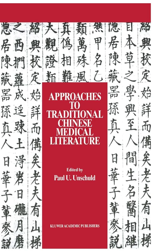 Springer - Approaches to Traditional Chinese Medical Literature