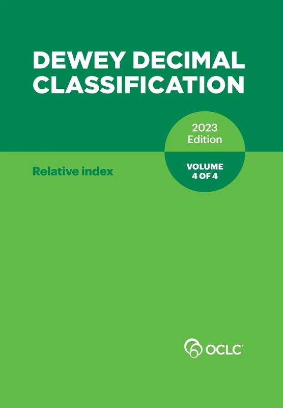 Dewey Decimal Classification 2023 Edition Volume 4 of 4 - Image 1