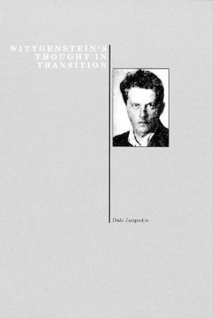 Wittgenstein's Thought in Transition (History of Philosophy) - Image 1