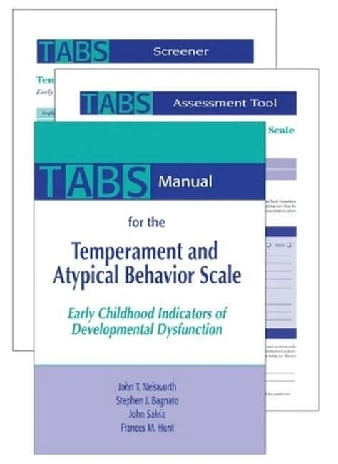 Temperament and Atypical Behavior Scale Complete System: Early Childhood Indicators of Developmental Dysfunction