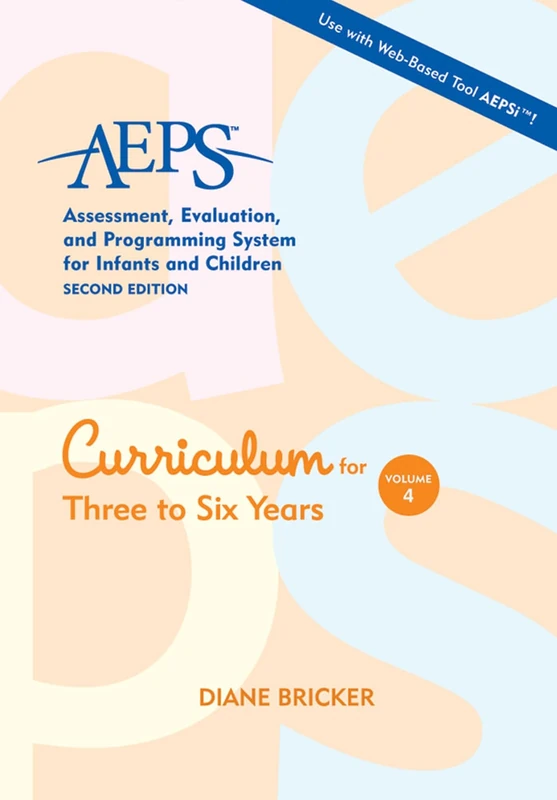 Volume 4: Aeps Curriculum for Three to Six Years