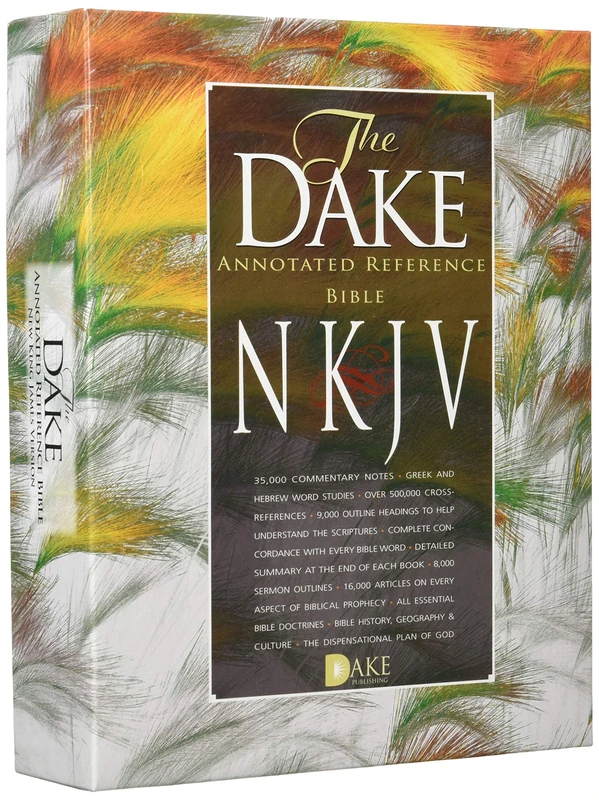 NKJV Dake Burgundy Bonded Leather: Dake NKJV Burg Bonded (Dake Nkjv)
