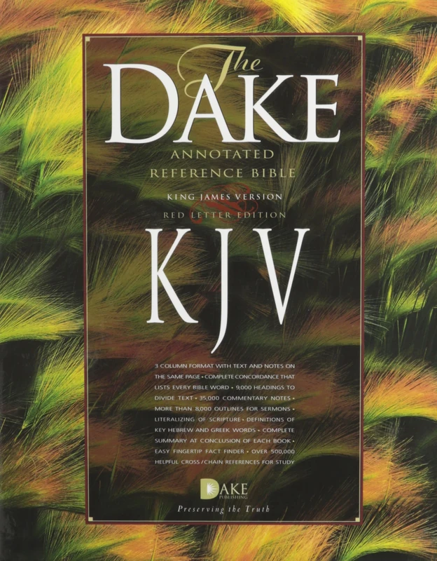 KJV Dake's Annotated Reference Bible