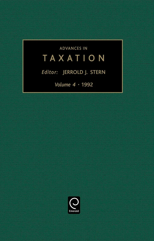 Advances in Taxation: 4
