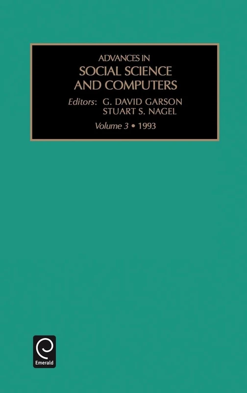Advances in Social Science and Computers: 1993: 3