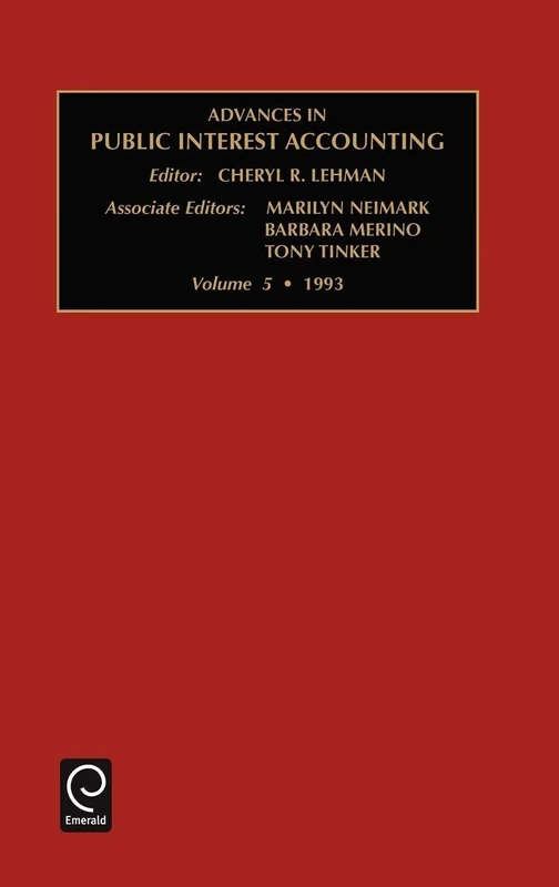 Advances in Public Interest Accounting: 5