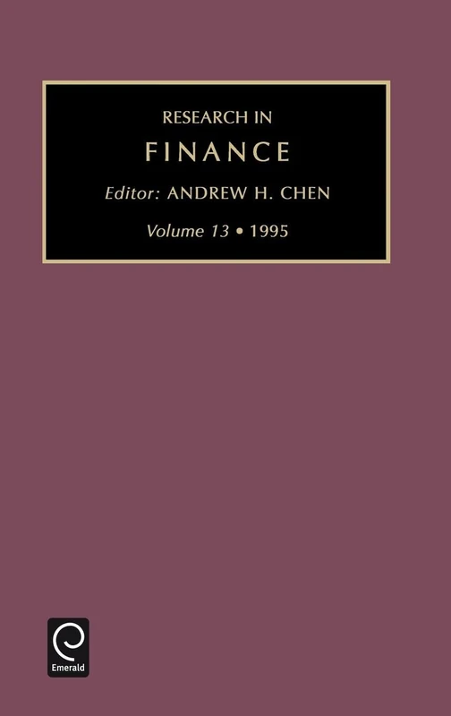 Research in Finance: 13