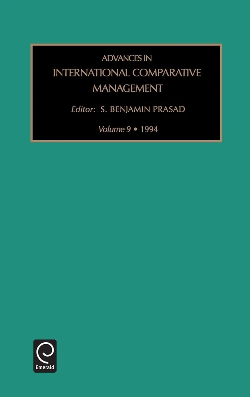 Advances in International Comparative Management: 9 (Advances in International Management, 9)