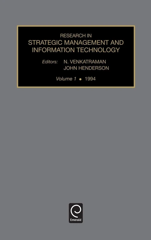 Research in Strategic Management and Information Technology: 1