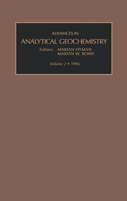 Advances in Analytical Geochemistry, Volume 2: v. 2 - Image 1