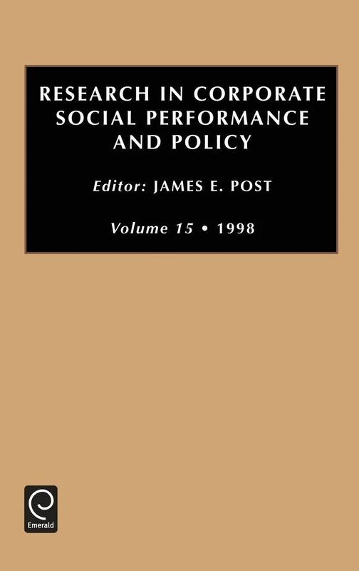Research in Corporate Social Performance and Policy: 15