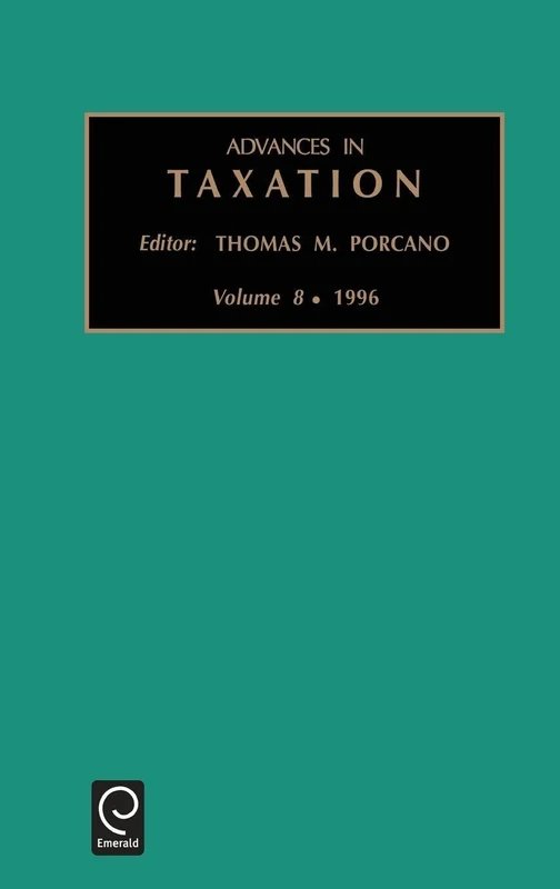 Advances in Taxation: Vol 8