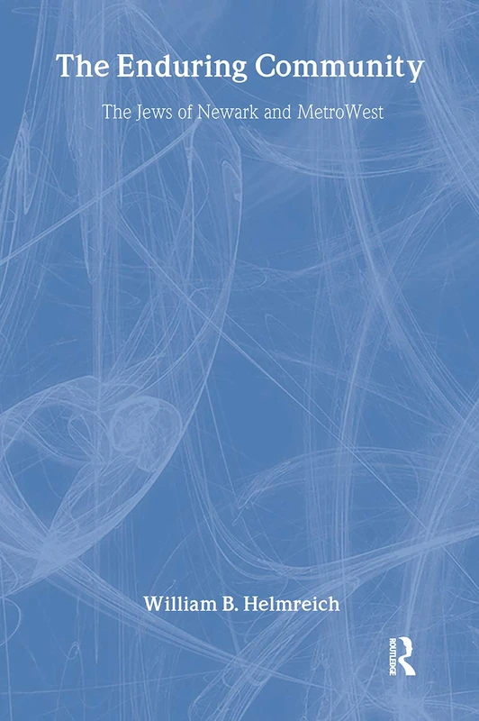 Routledge - The Jews of Newark and MetroWest Book