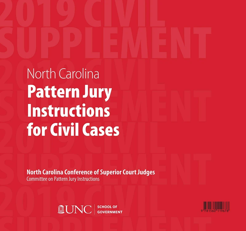 June 2019 Supplement to North Carolina Pattern Jury Instructions for Civil Cases