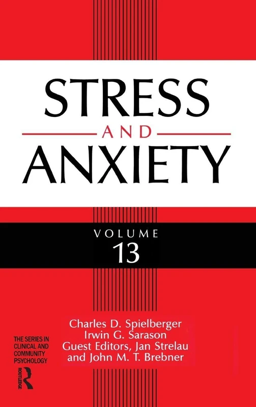 Stress And Anxiety: 13 (Clinical and Community Psychology)