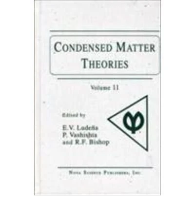 Condensed Matter Theories: Volume 11 - Nova Science Publishers