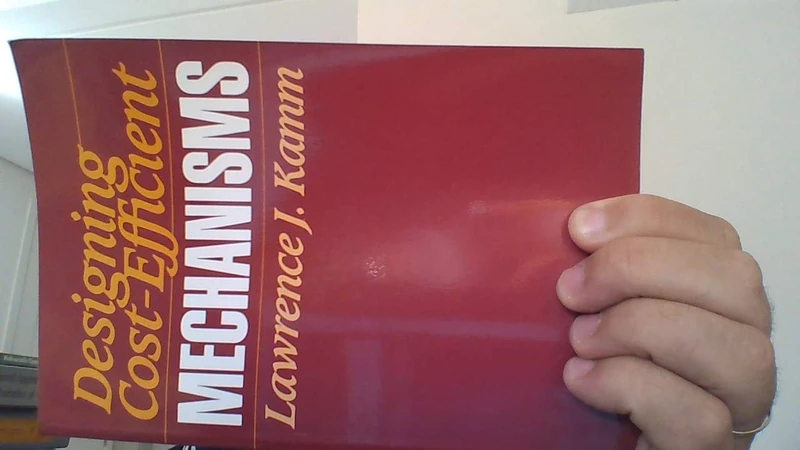 Designing Cost-Efficient Mechanisms (Premiere Series Books) - Image 1