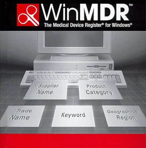 1998 Medical Device Register on Disk for Windows