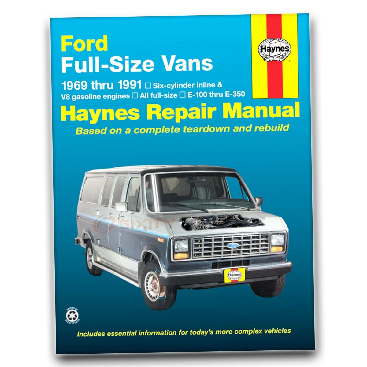 Ford E-100 Thru E-350 Full-Size Vans 1969-91