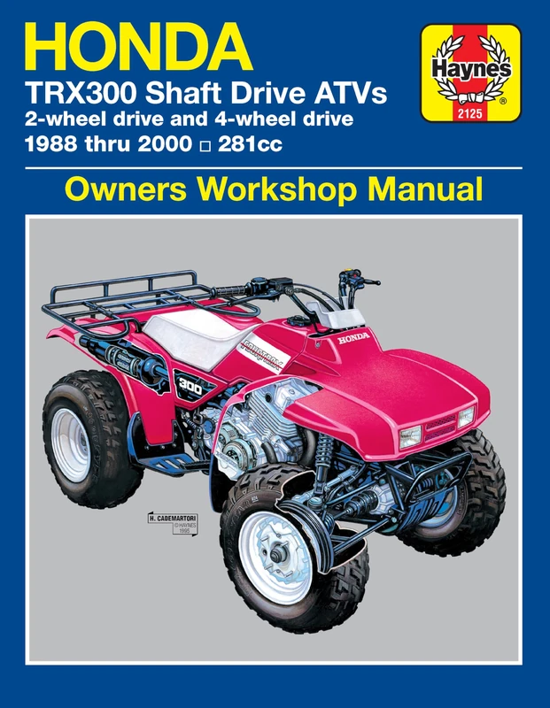 Honda TRX300 Shaft Drive ATVs 1988-2000