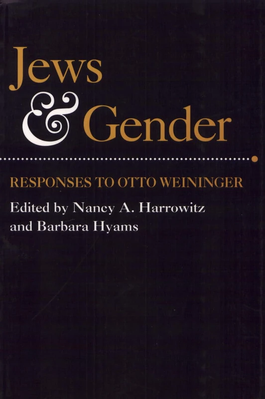 Jews and Gender: Responses to Otto Weininger - Image 1