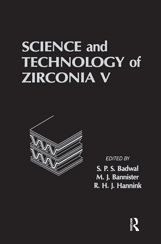 CRC Press - Science and Technology of Zirconia V Proceedings