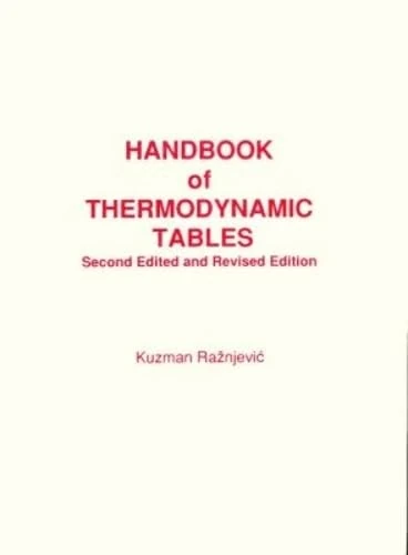 Handbook of Thermodynamic Tables - Begell House Publishers