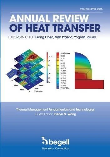 Annual Review of Heat Transfer Volume XV: Solar Thermal Changes