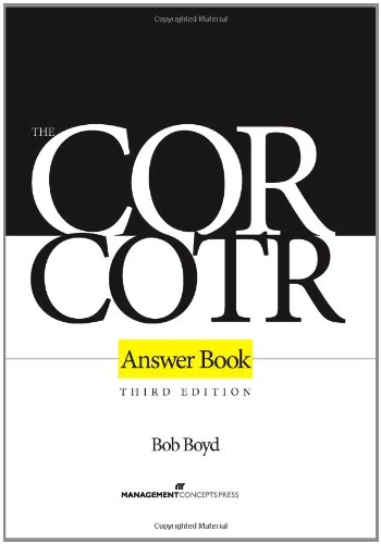 The COR/COTR Answer Book - Image 1